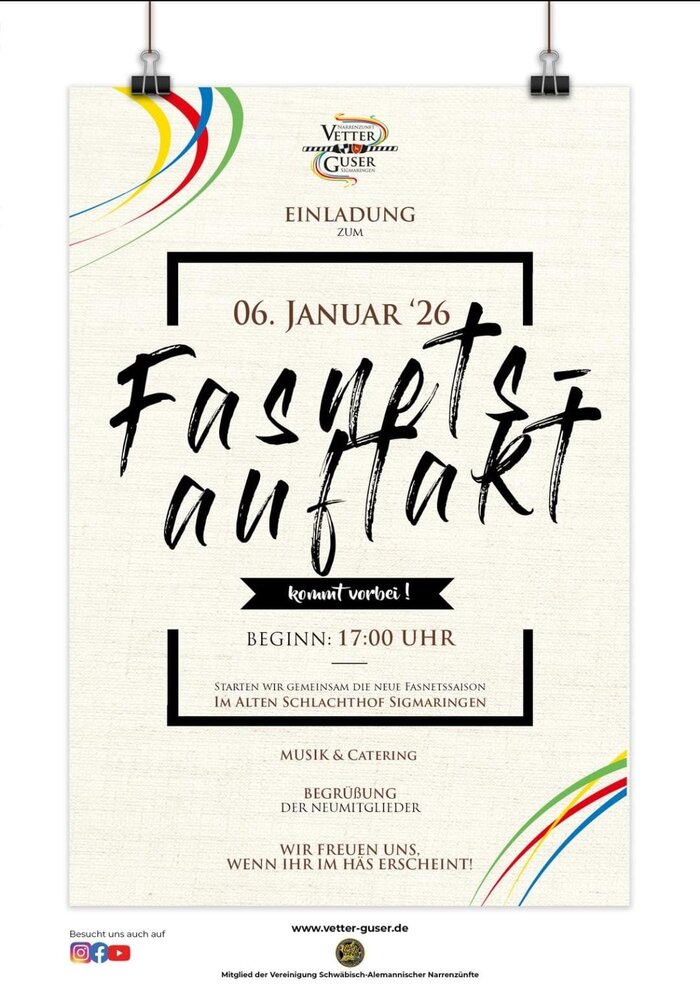Fasnetsauftakt Vetter Guser – Bild: 